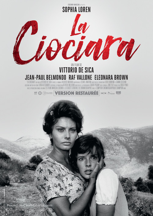 La ciociara - French Re-release movie poster