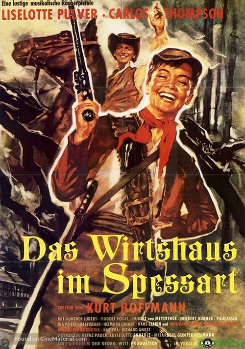 Das Wirtshaus im Spessart - German Movie Poster