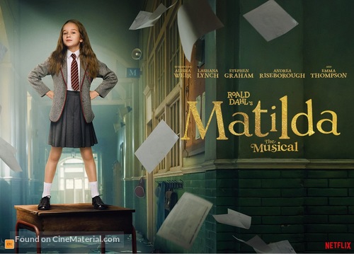 Roald Dahl&#039;s Matilda the Musical - Australian Movie Poster