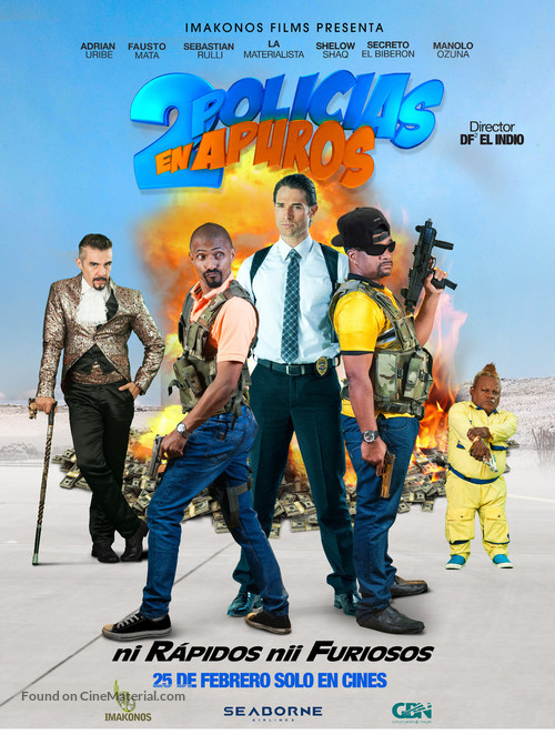 Dos Policias en Apuros - Cuban Movie Poster