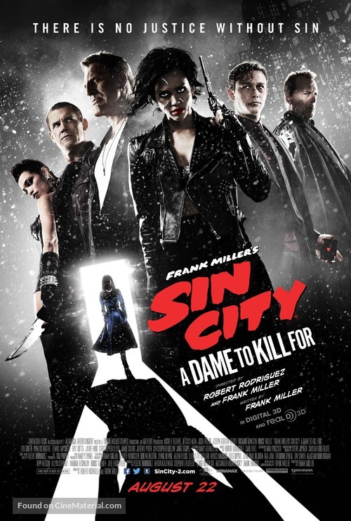 Sin City: A Dame to Kill For - Movie Poster