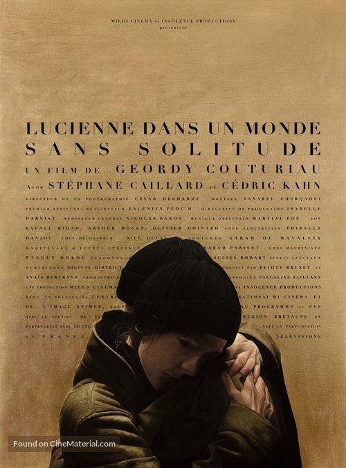 Lucienne dans un monde sans solitude - French Movie Poster