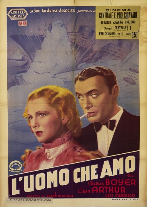 History Is Made at Night - Italian Movie Poster