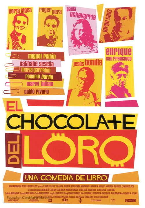 El chocolate del loro - Spanish poster