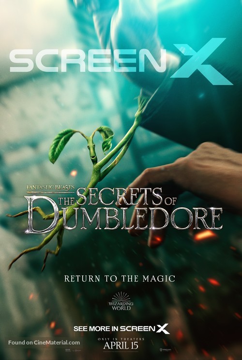 Fantastic Beasts: The Secrets of Dumbledore - Movie Poster