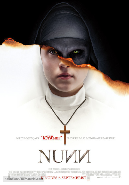 The Nun - Estonian Movie Poster