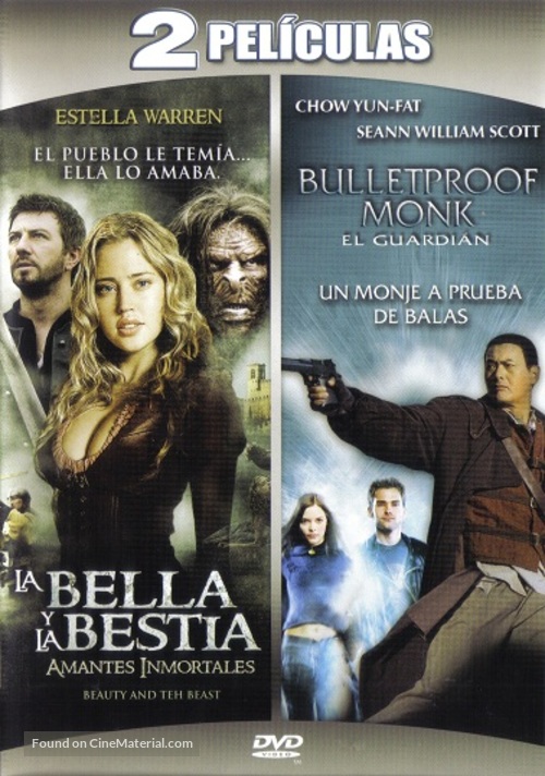 Beauty and the Beast - Mexican DVD movie cover