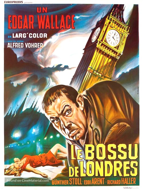 Der Bucklige von Soho - French Movie Poster