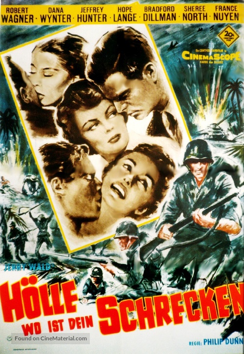 In Love and War - German Movie Poster