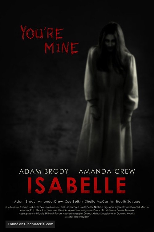 Isabelle - Canadian Movie Poster