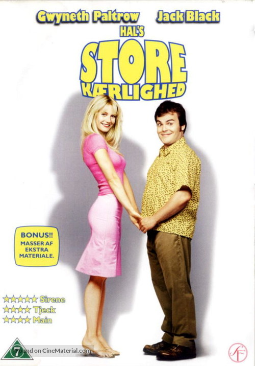 Shallow Hal - Danish DVD movie cover