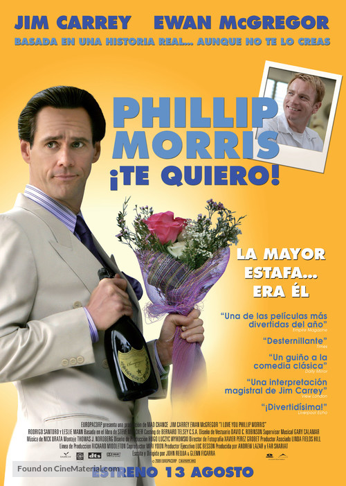 I Love You Phillip Morris - Spanish Movie Poster