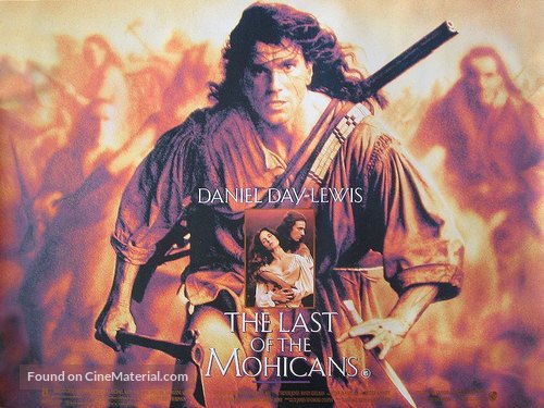 The Last of the Mohicans - British Movie Poster