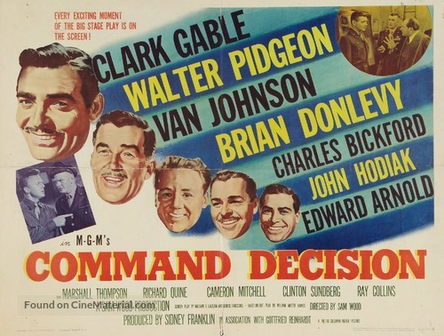 Command Decision - Movie Poster