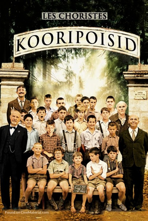 Les Choristes - Estonian Movie Poster