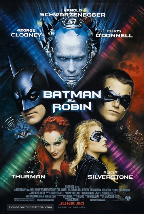 Batman And Robin - Advance movie poster
