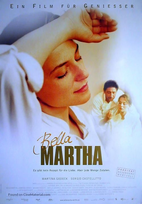 Bella Martha - German Movie Poster