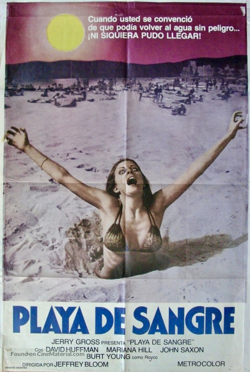 Blood Beach - Argentinian Movie Poster