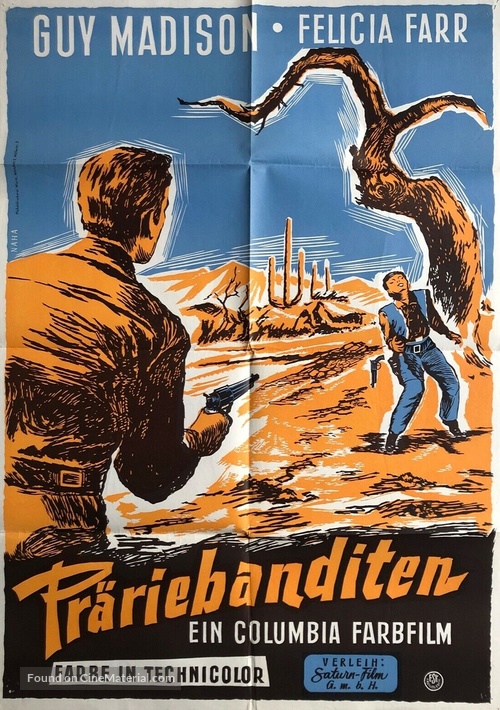 Reprisal! - German Movie Poster