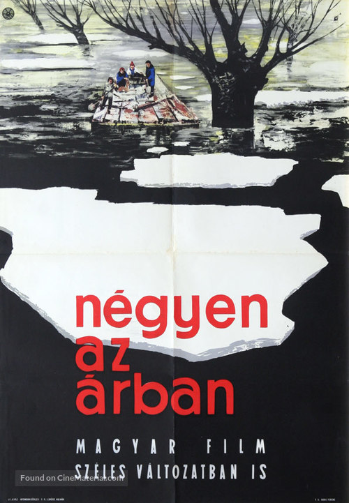 N&eacute;gyen az &aacute;rban - Hungarian Movie Poster