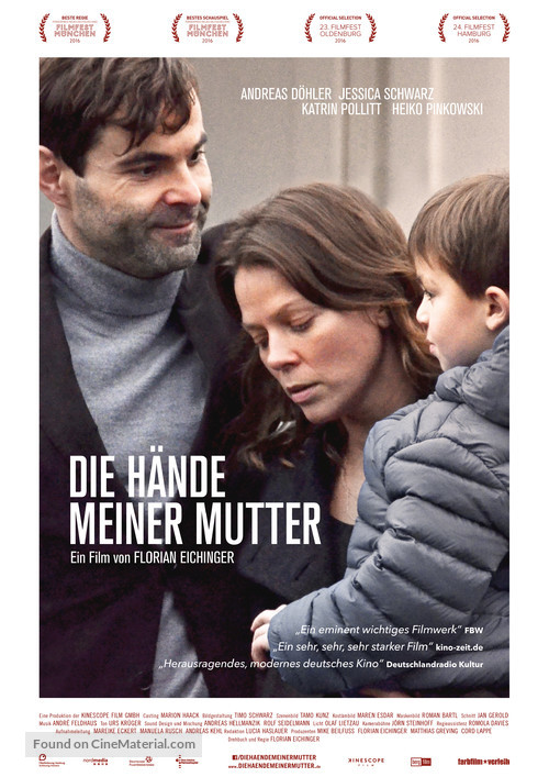 Die H&auml;nde meiner Mutter - German Movie Poster