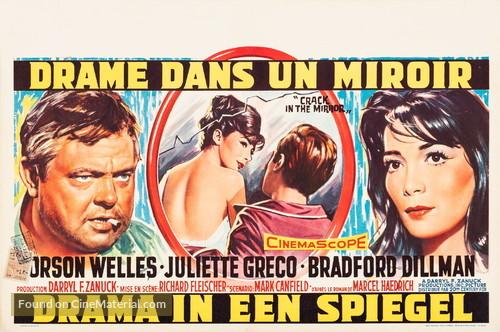 Crack in the Mirror - Belgian Movie Poster