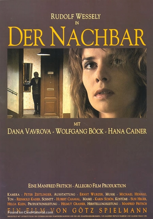 Der Nachbar - Austrian Movie Poster