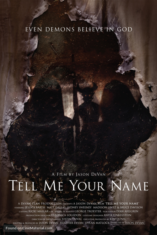 Tell Me Your Name - Movie Poster