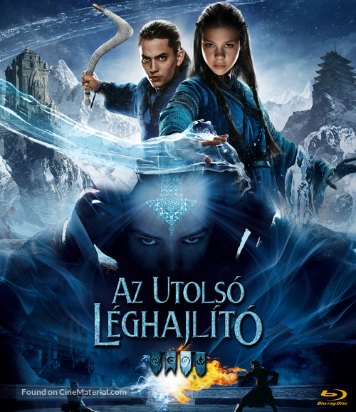 The Last Airbender - Hungarian Blu-Ray movie cover