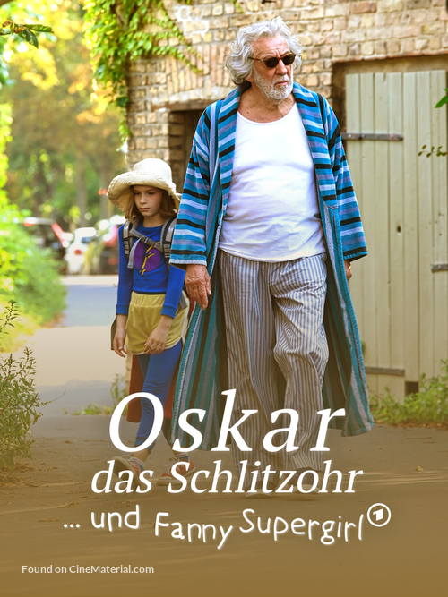 Oskar, das Schlitzohr und Fanny Supergirl - German Movie Poster