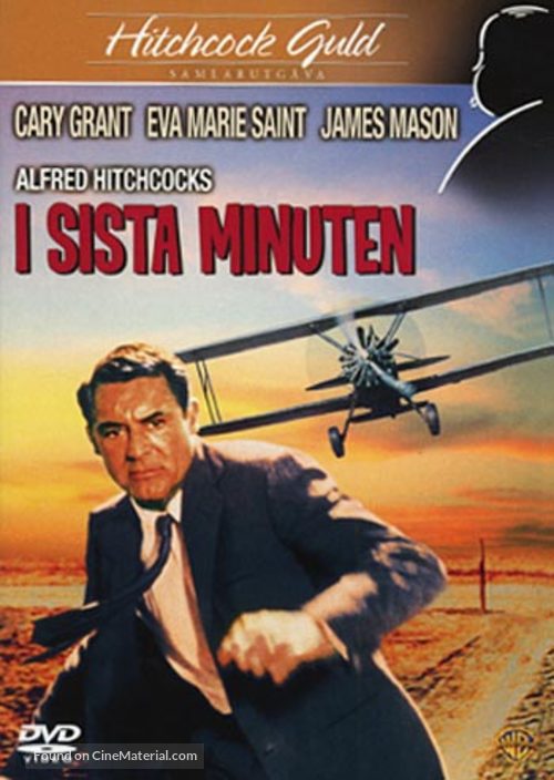 North by Northwest - Swedish DVD movie cover