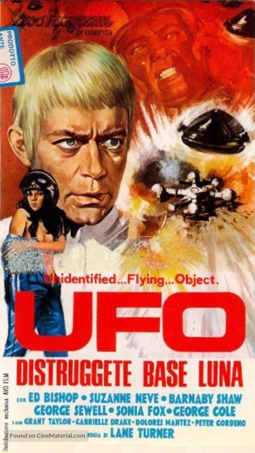 &quot;UFO&quot; - Italian VHS movie cover