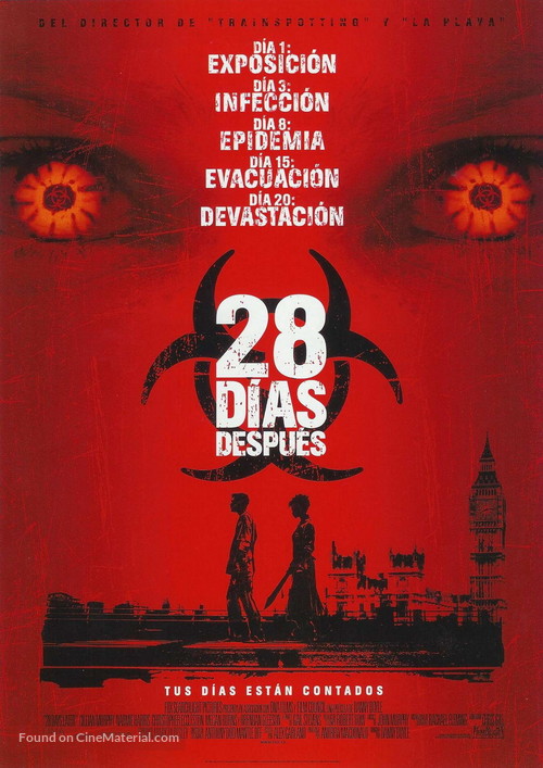 28 Days Later... - Spanish Movie Poster