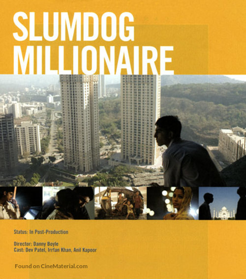 Slumdog Millionaire - Movie Cover
