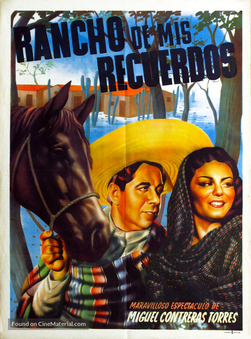 Rancho de mis recuerdos - Mexican Movie Poster