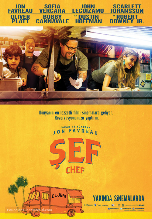 Chef - Turkish Movie Poster