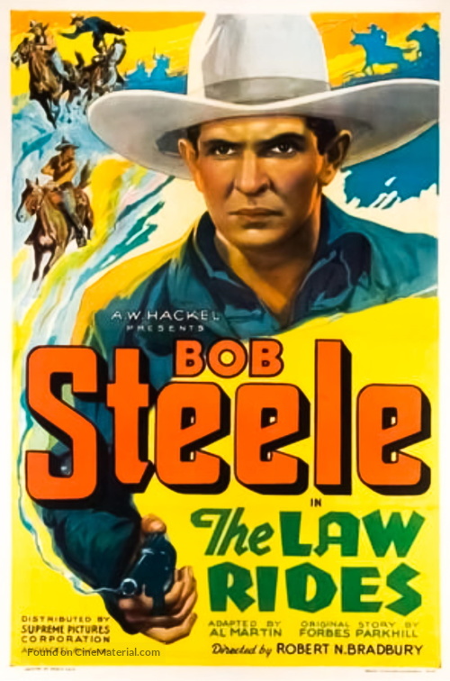 The Law Rides - Movie Poster