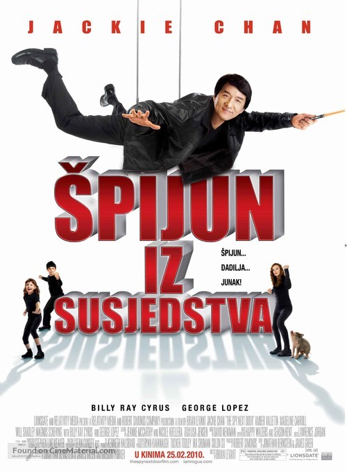 The Spy Next Door - Croatian Movie Poster