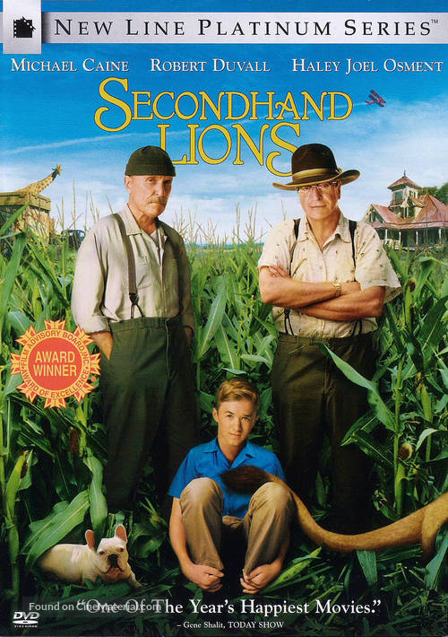 Secondhand Lions - DVD movie cover