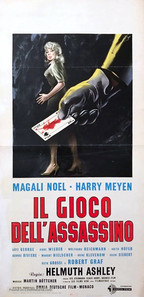 M&ouml;rderspiel - Italian Movie Poster