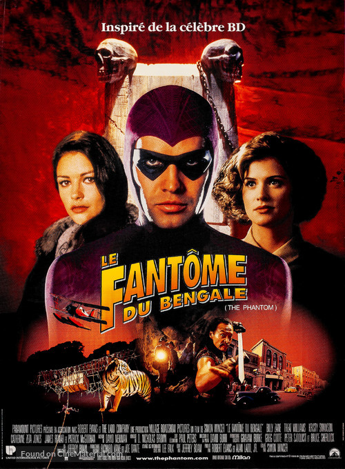 The Phantom - French Movie Poster