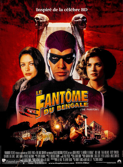 The Phantom - French Movie Poster