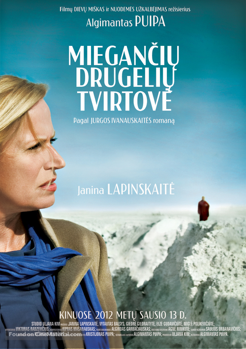 Mieganciu drugeliu tvirtove - Lithuanian Movie Poster