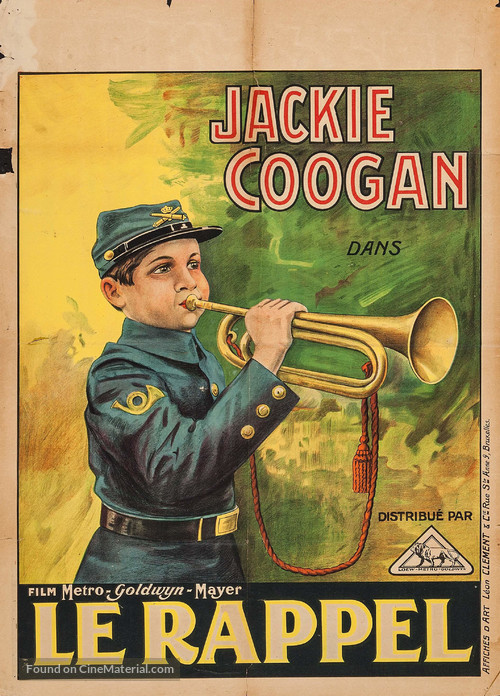 The Bugle Call - Belgian Movie Poster
