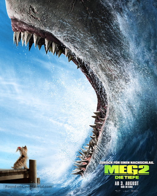 Meg 2: The Trench - German Movie Poster