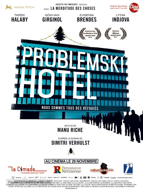 Problemski Hotel - French Movie Poster