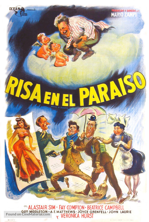 Laughter in Paradise - Argentinian Movie Poster