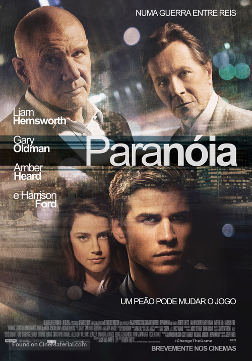 Paranoia - Portuguese Movie Poster