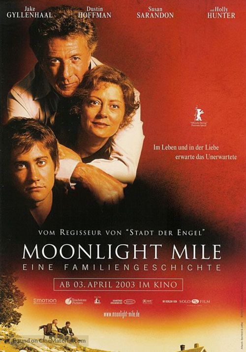 Moonlight Mile - German Movie Poster