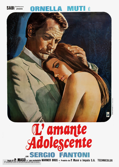 Una chica y un se&ntilde;or - Italian Movie Poster